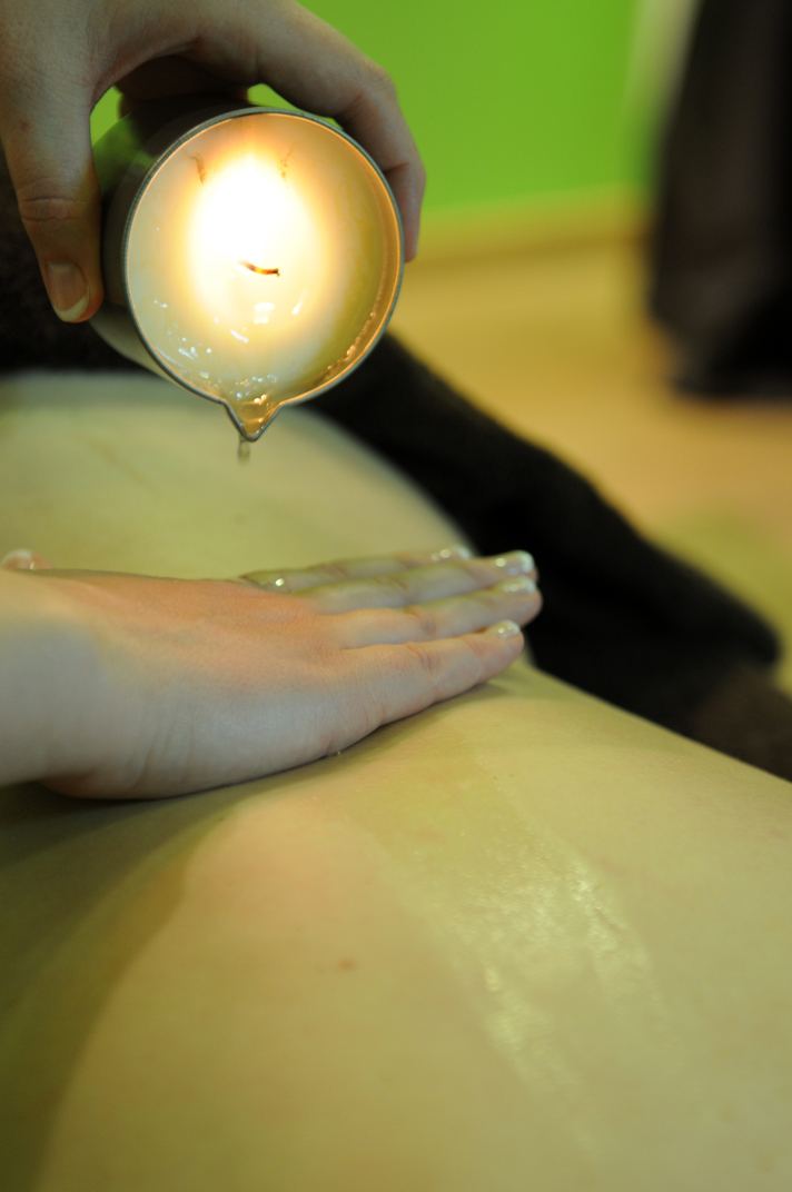 Le massage à la bougie à Namur